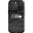 NFL Seattle Seahawks Black & White iPhone 16 Pro Impact Case